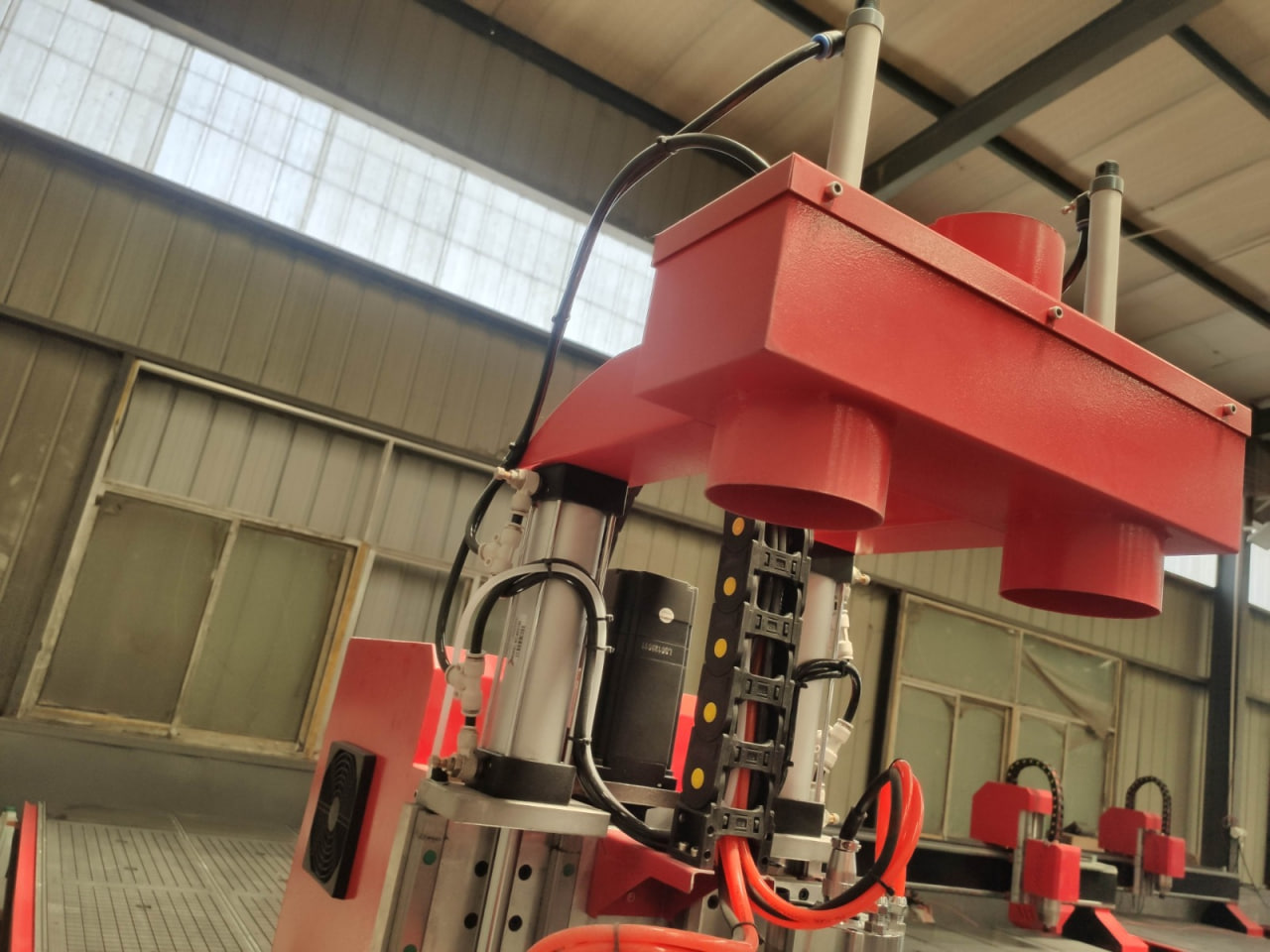 Фрезерный станок с ЧПУ 2100x4000x200mm 2 Head