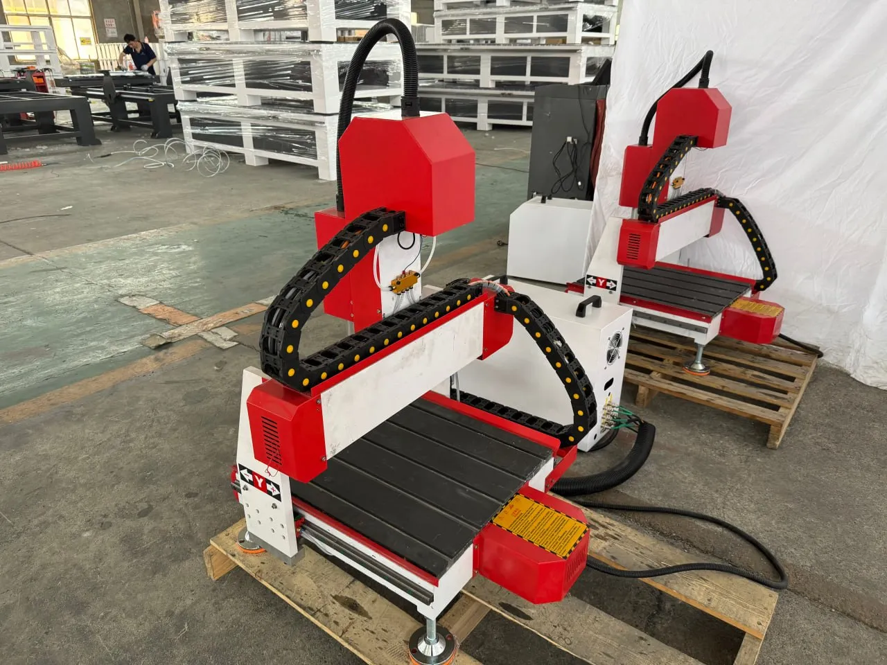 Настольный фрезерный станок с ЧПУ 400x400x200mm